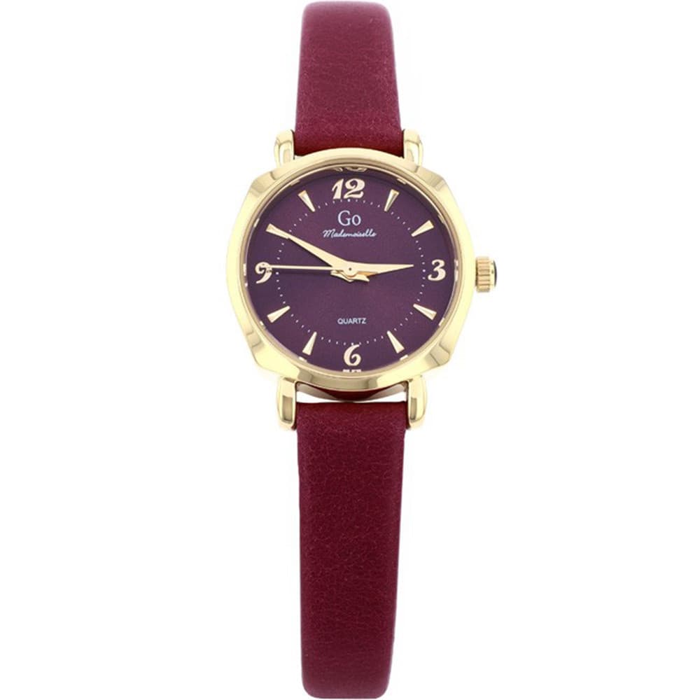 GO Mademoiselle Montre GO Mademoiselle en Cuir Rouge