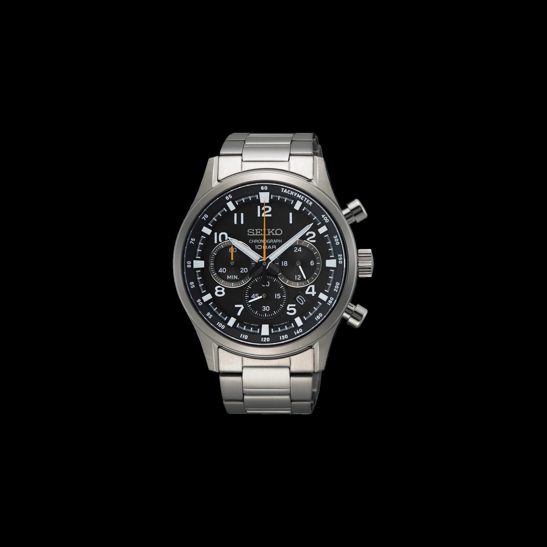 Seiko Sport — boîtier argenté