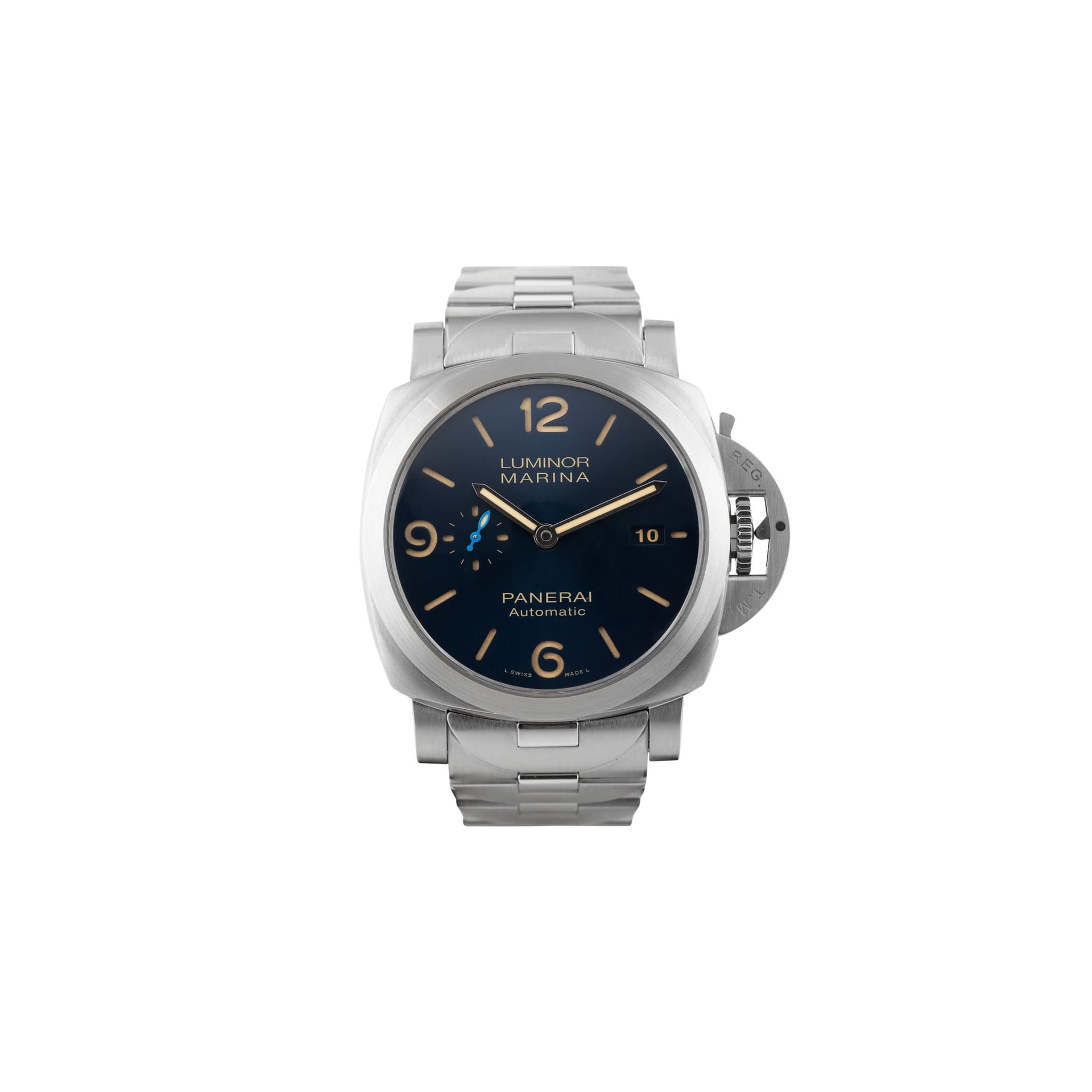 Panerai Montre Panerai Luminor Marina PAM01058 automatique Full Set 2020 44 mm