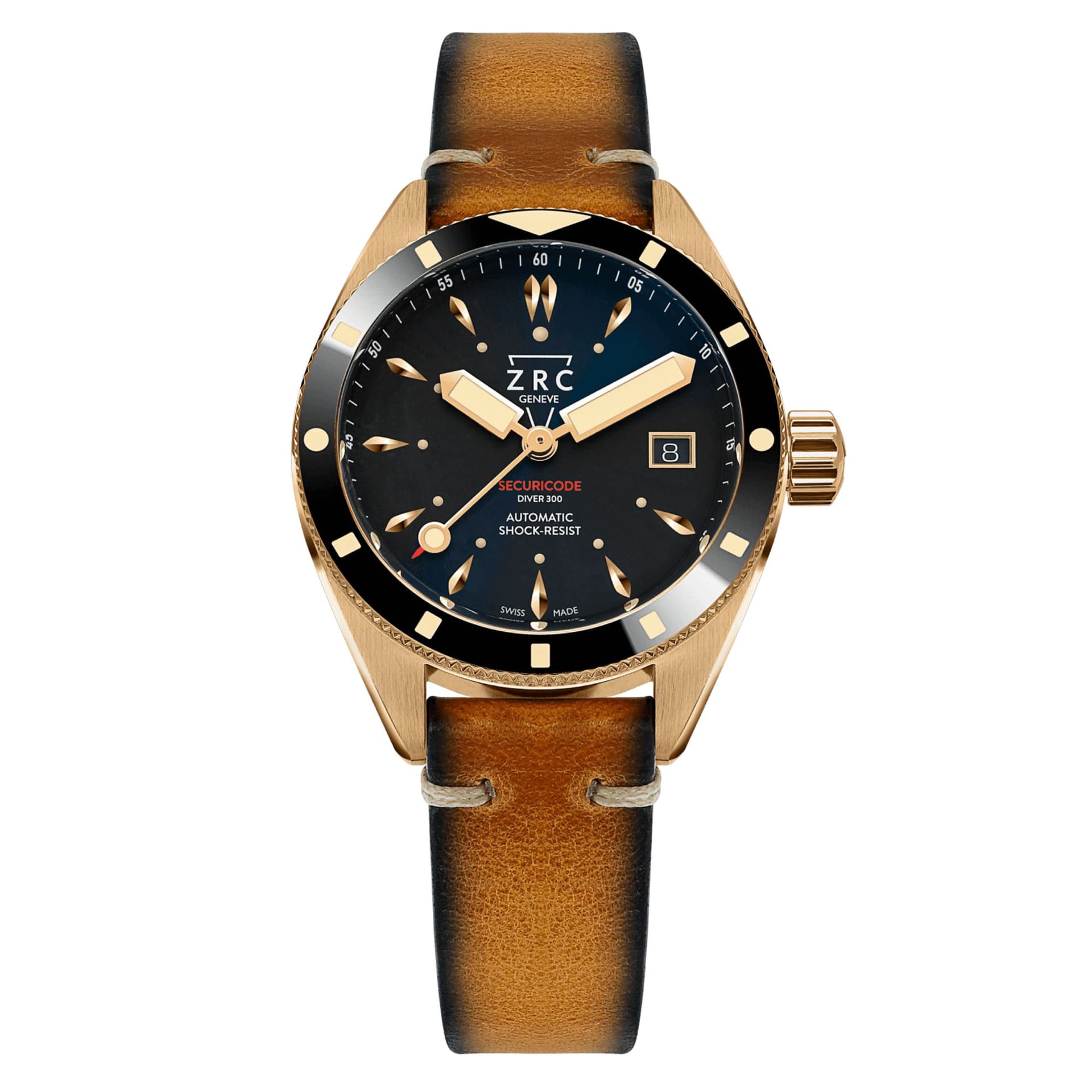 ZRC Montre ZRC Securicode - Diver300 Limited Edition - 39 mm - SC39463