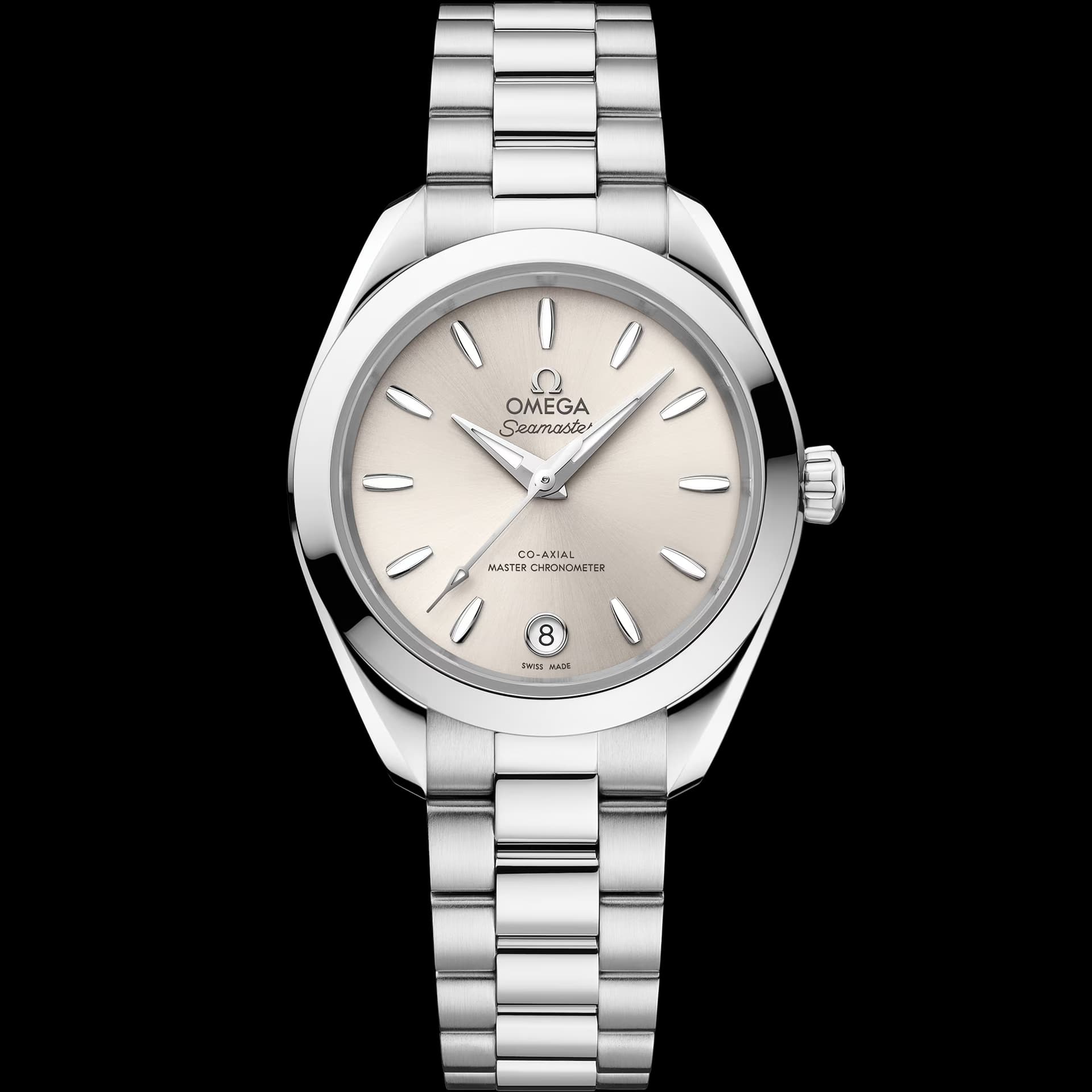 Omega Seamaster 30 mm, acier sur acier
