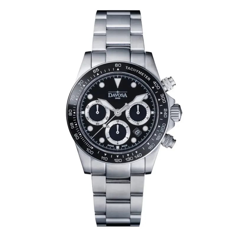 Davosa Montre Ternos Professional Chronograph Black