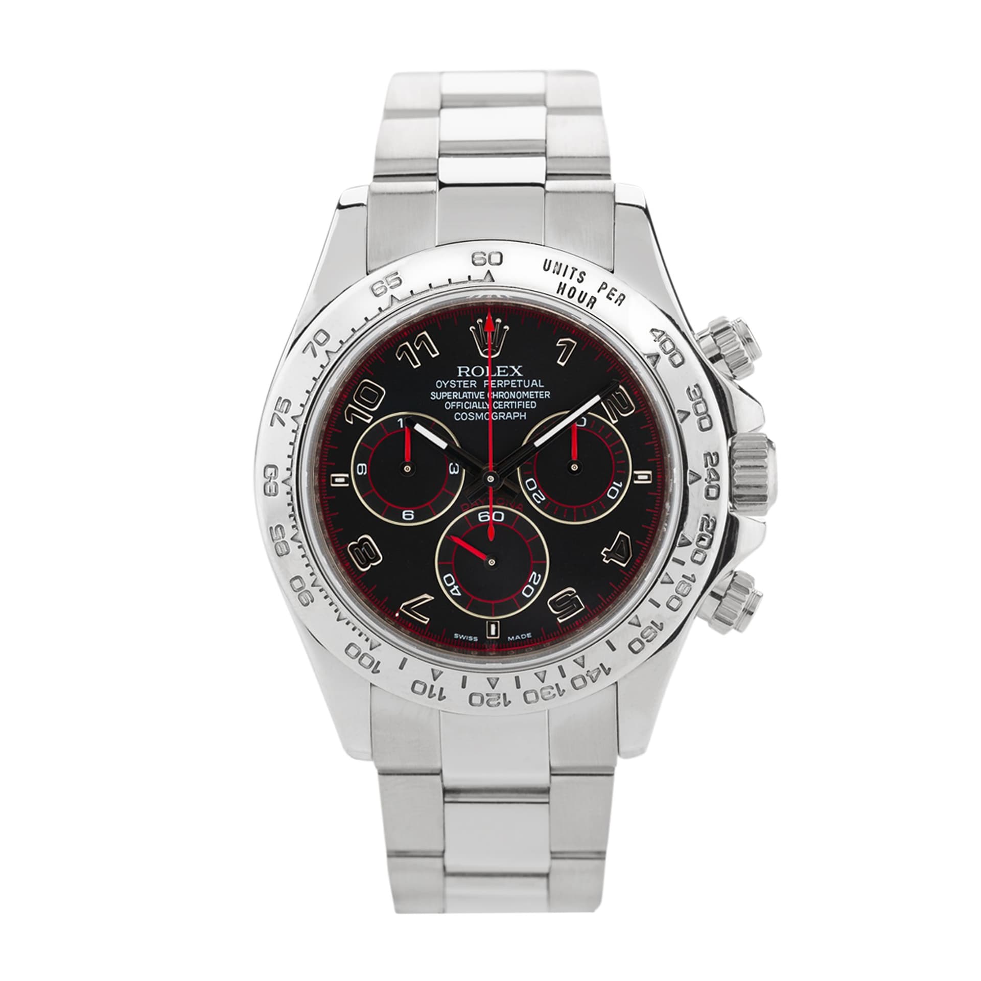 Rolex Montre Rolex Daytona "Racing" 116509 Or Blanc automatique 40 mm circa 2005
