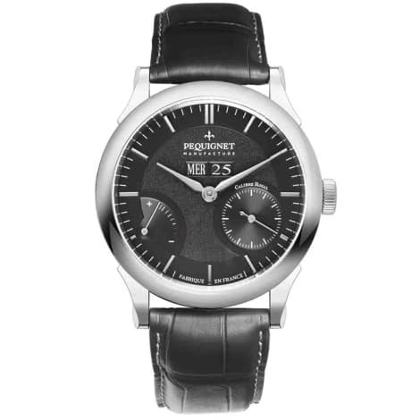 Pequignet Montre Pequignet Royale Paris Automatique Cadran Gris anthracite - 9007243