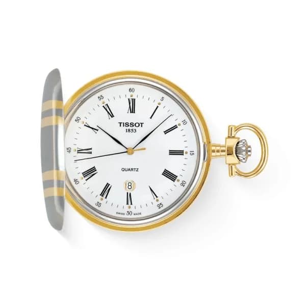 Tissot Savonnette — cadran blanc
