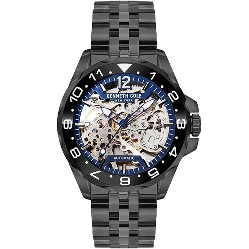 Kenneth Cole Montre Automatique Kenneth Cole en Cuir Marron