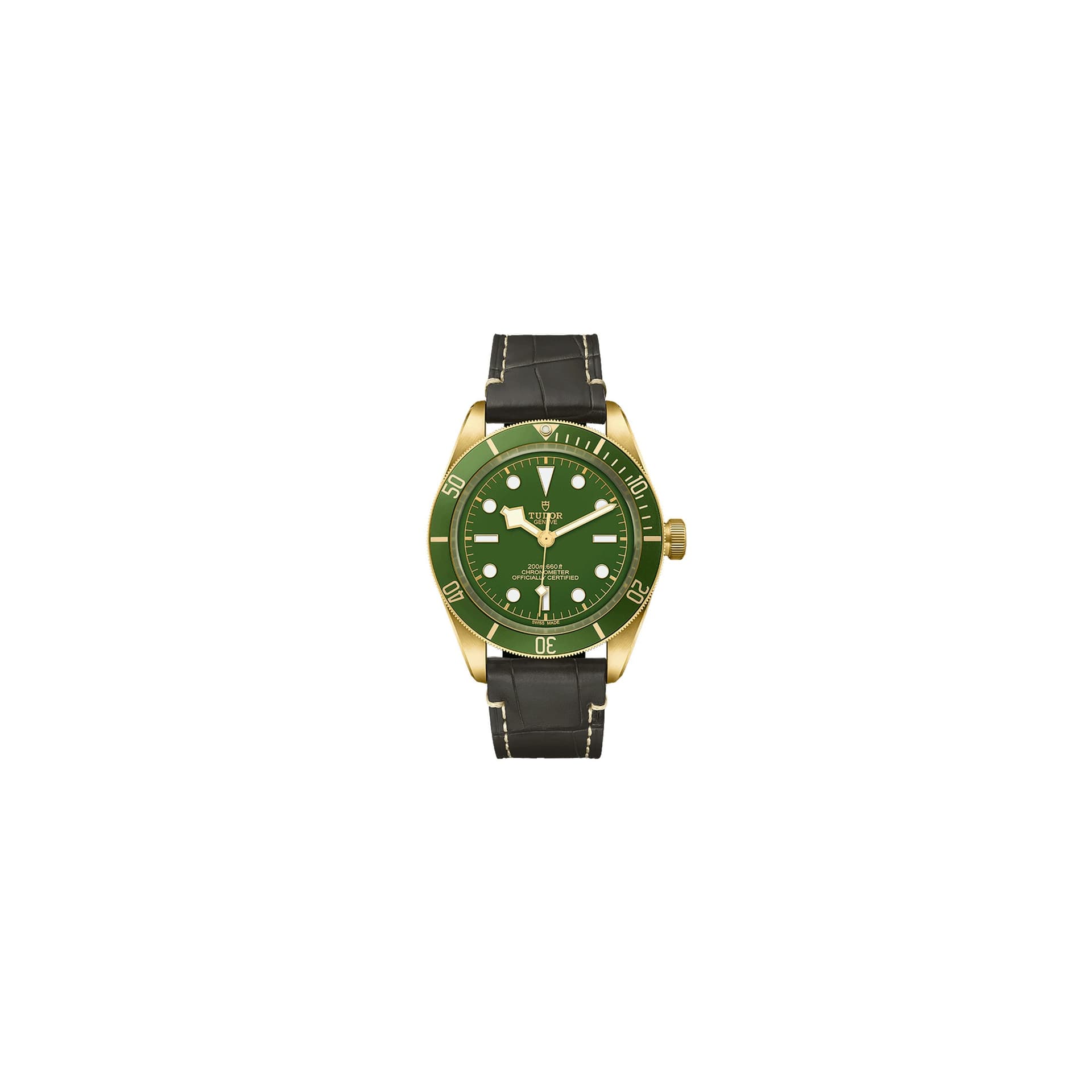 Tudor Black Bay 58 — boîtier or jaune