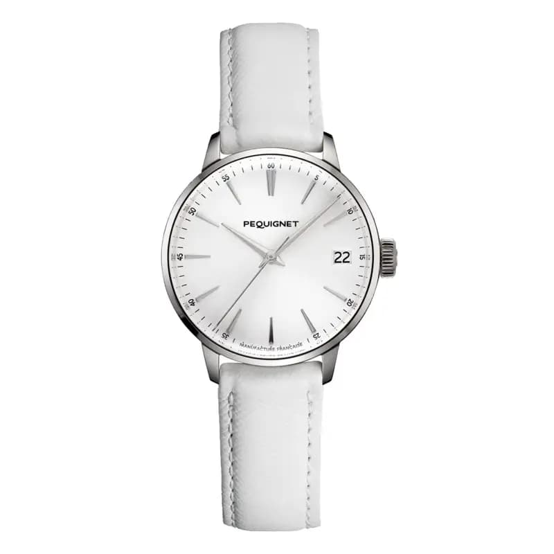 Pequignet Montre Attitude Douce France Blanc Voilier 9064413 CGR