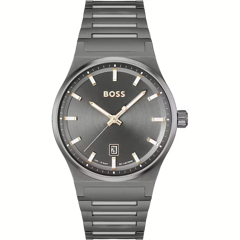 Hugo Boss Montre Boss Collection Sport Lux Candor en Acier et PVD Gris