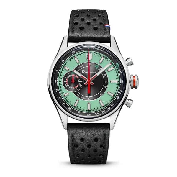 Depancel Montre Depancel Allure Mono Eye Mint Green Bracelet Racing Noir