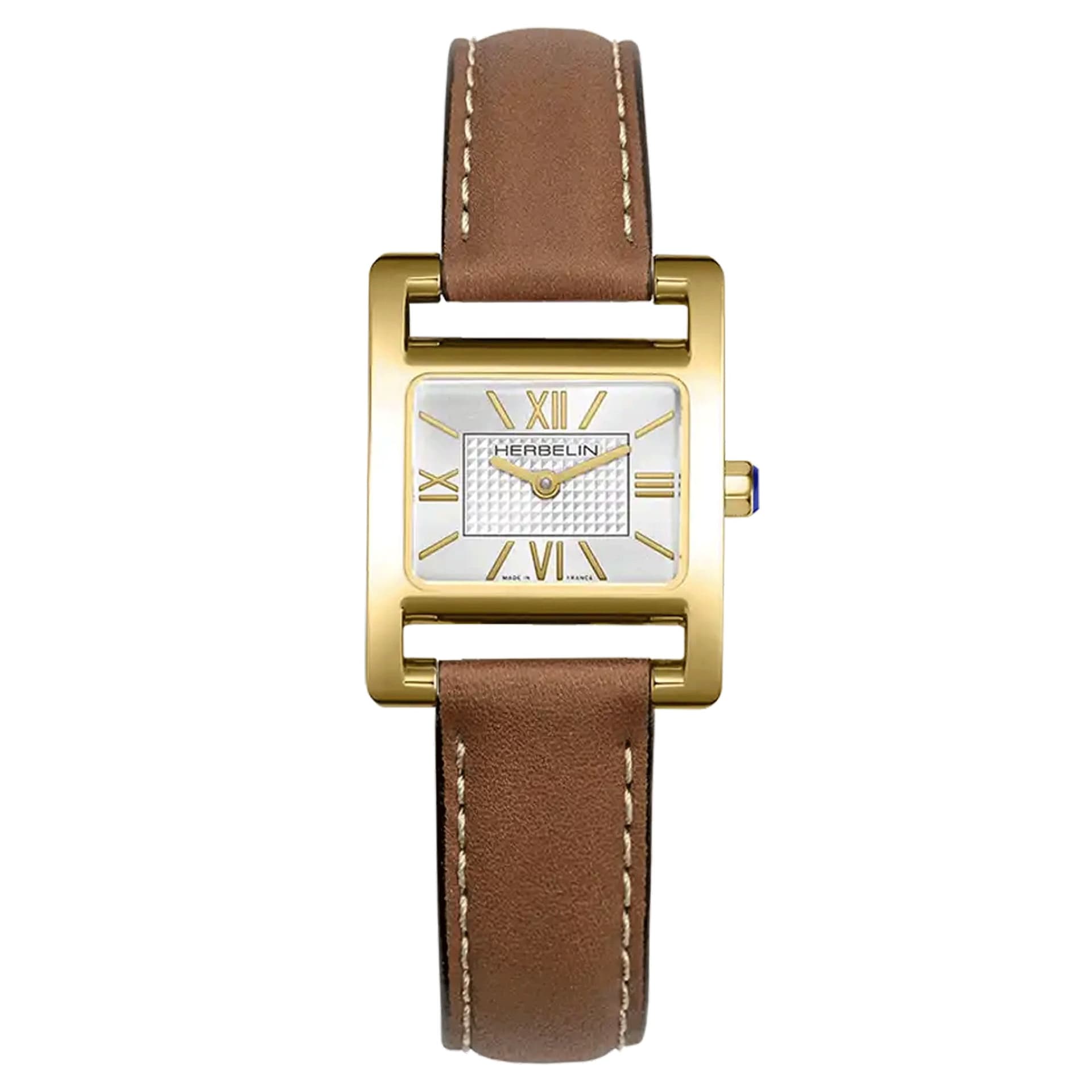 Michel Herbelin Montre Herbelin 5e Avenue Acier et PVD Doré - 17537P08GD