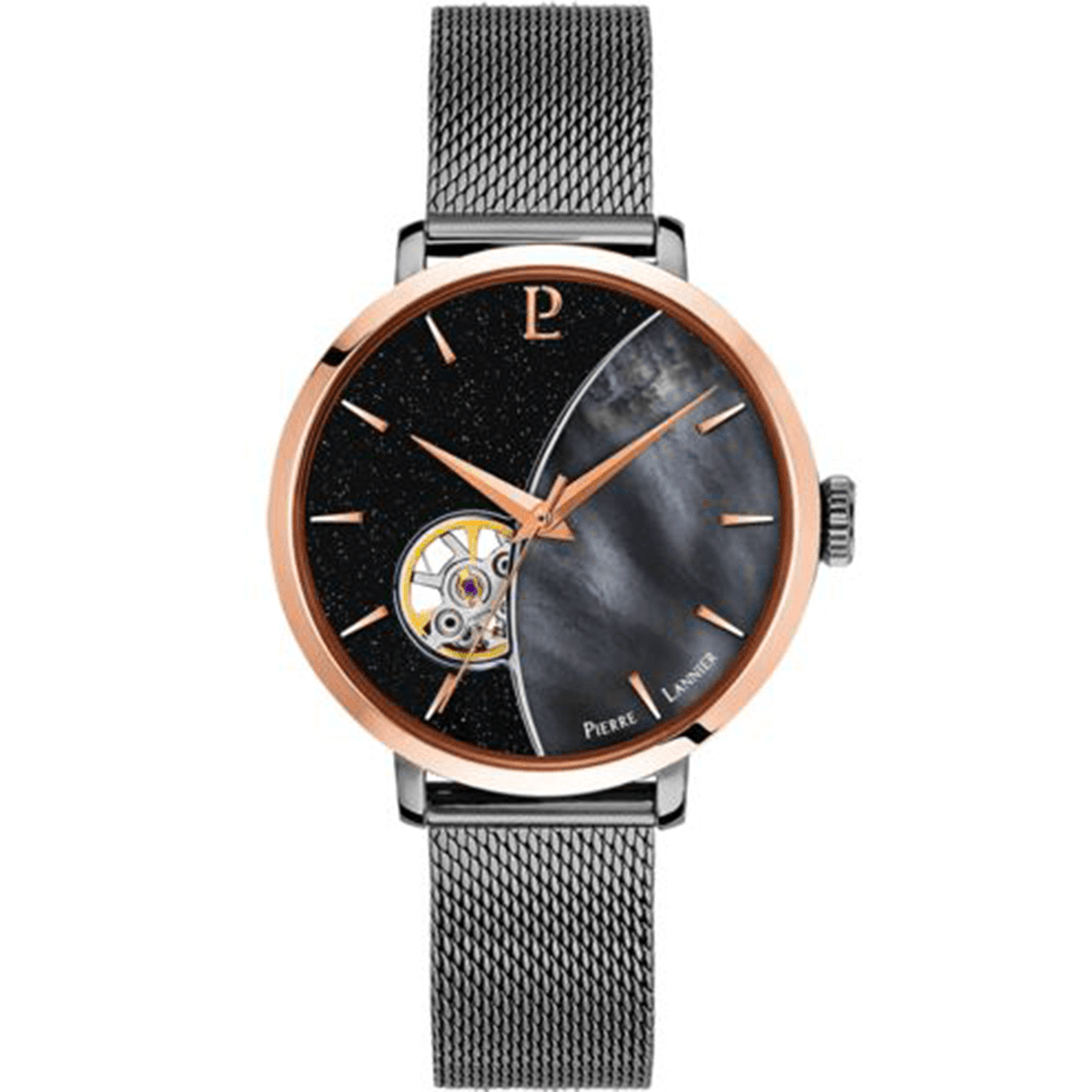 Pierre Lannier Montre Pierre Lannier Celeste en Métal Noir