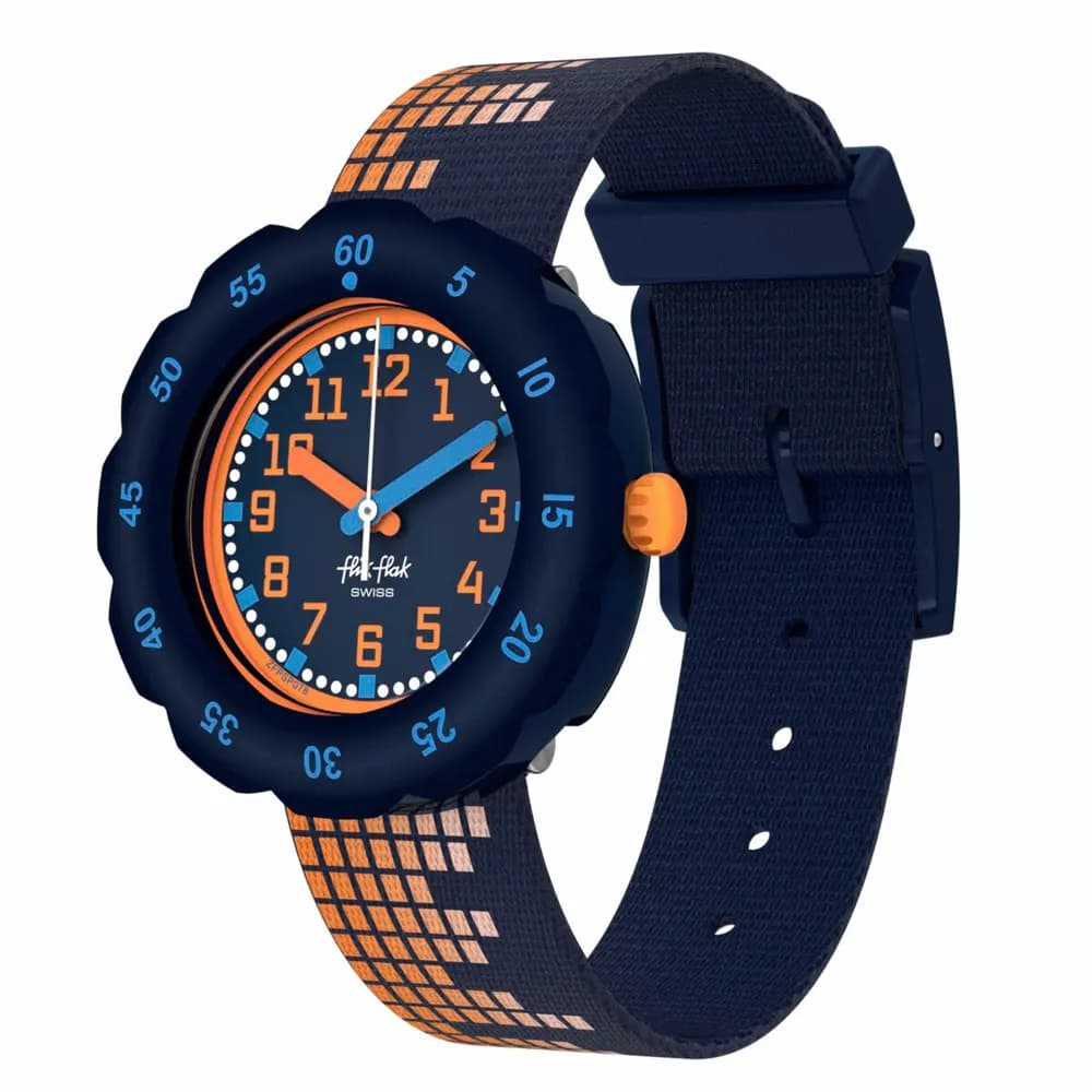Flik Flak Montre quartz Garçon Showtime Noir