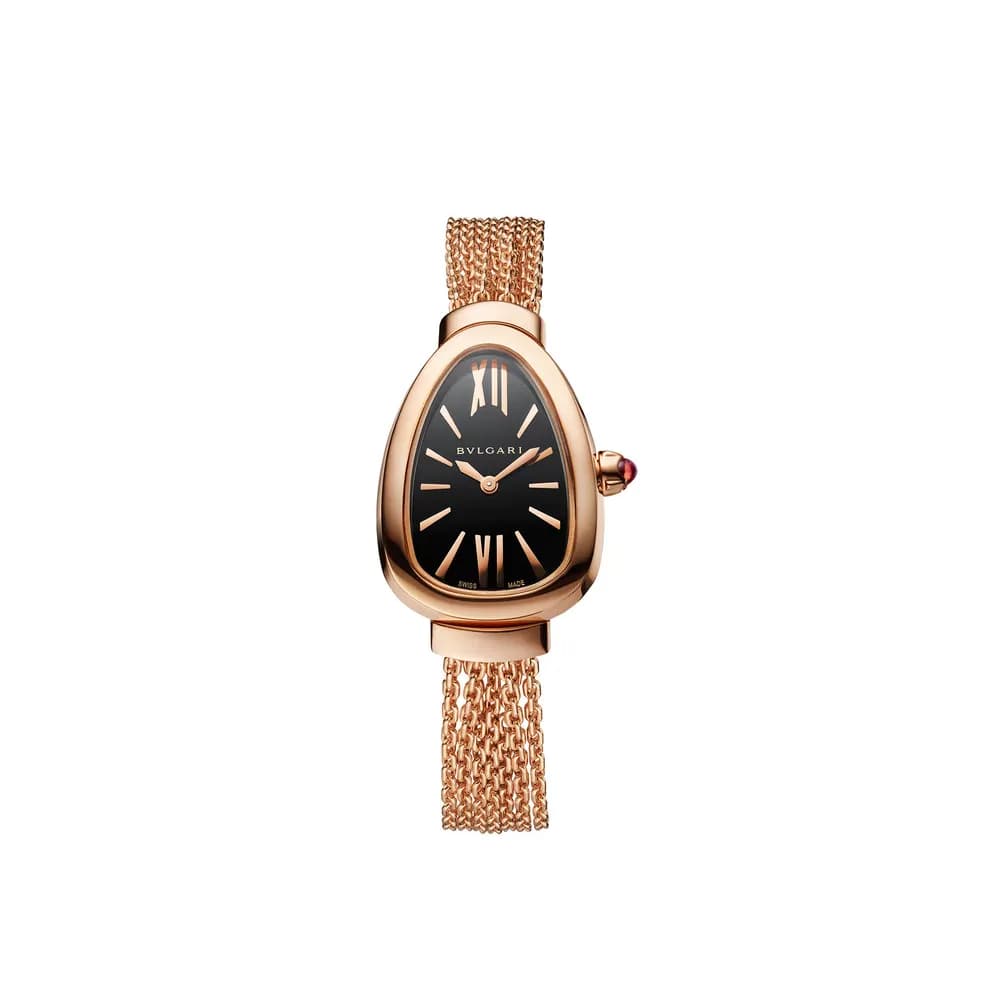 Bulgari Montre quartz Femme Serpenti Noir