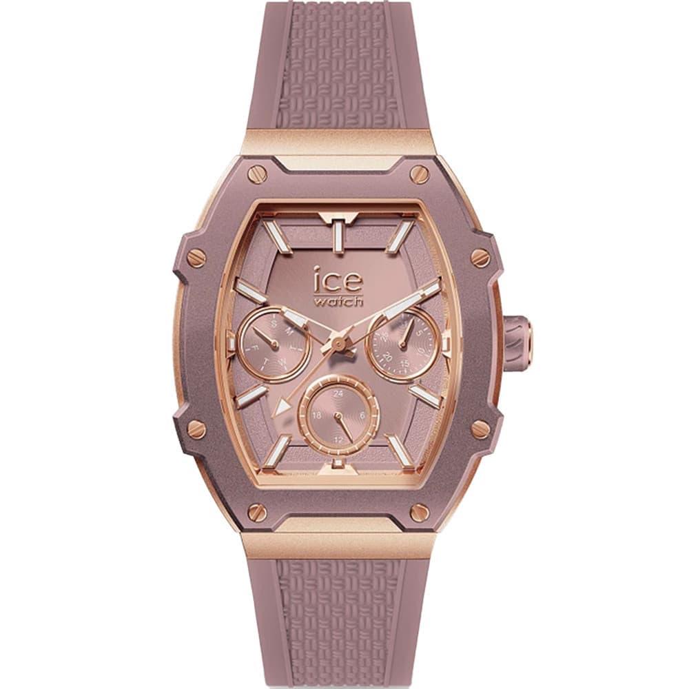 Ice Watch Montre Ice Watch Collection Ice Boliday en Silicone Rose