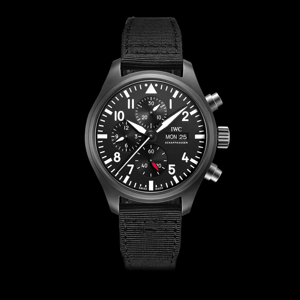 IWC Schaffhausen Montre D’Aviateur Chronographe Top Gun