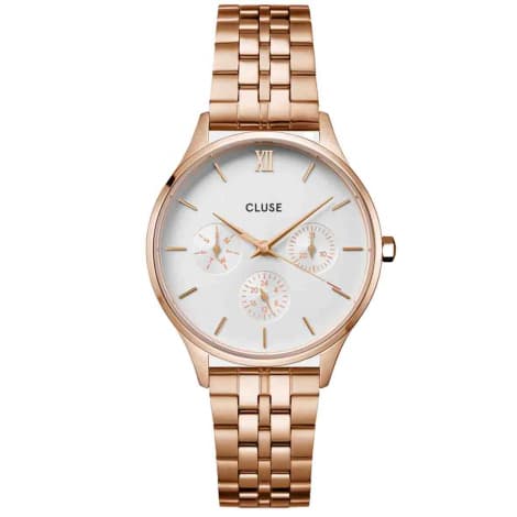 Cluse Montre Cluse Minuit Multifunction Watch Steel, Rose Gold Colour - CW10702