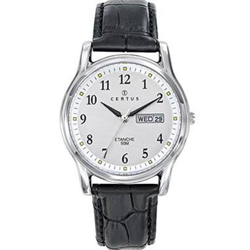 Certus Montre Certus en Cuir Noir