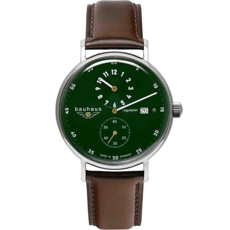 Bauhaus Montre Bauhaus Regulator Automatique - 41 mm- Cadran Vert foncé - 21264