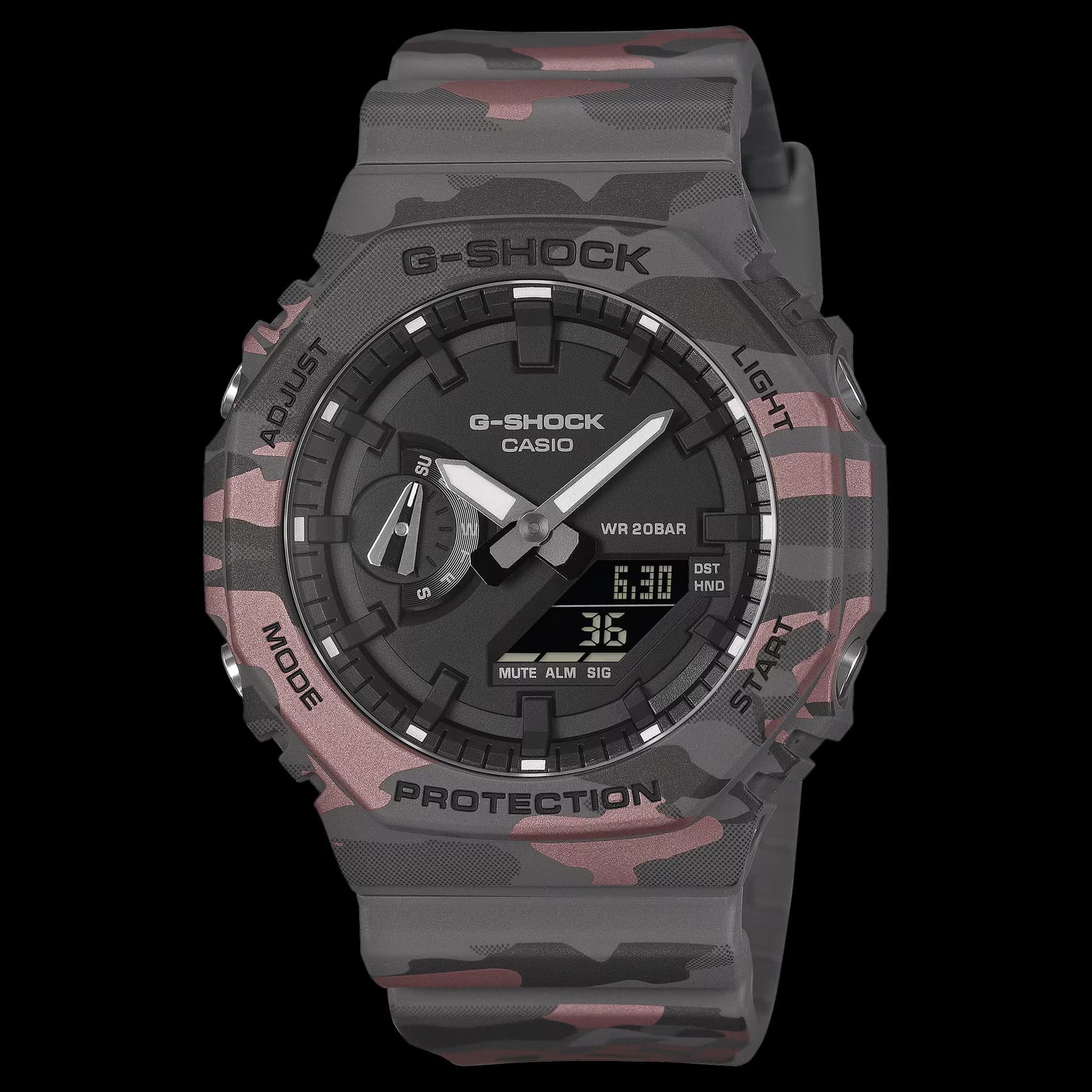 Casio G-Shock GA-2100 — boîtier carbone/résine bio