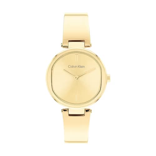 Calvin Klein Montre Femme CALVIN KLEIN en Acier Jaune