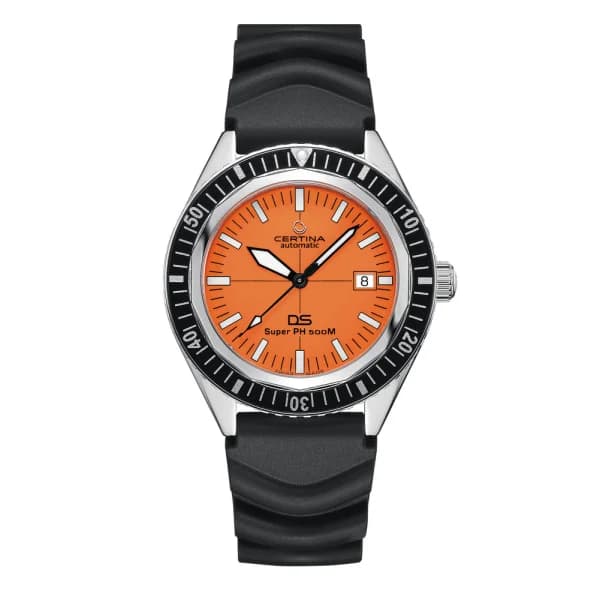Certina Montre Certina DS Super PH500M Automatique Cadran Orange