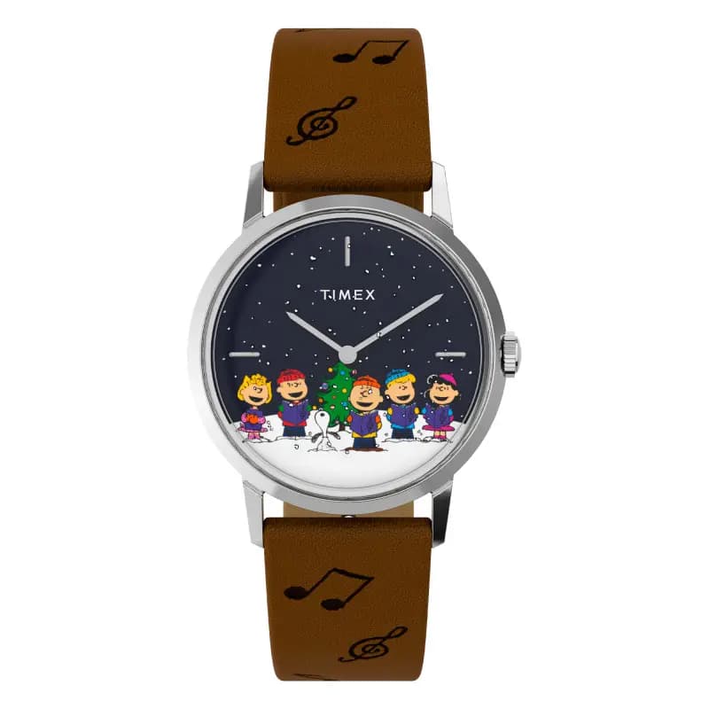 Timex Montre Marlin Hand-Wound x Peanuts “The Gang Singing” TW2W47200