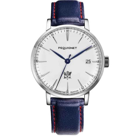 Pequignet Montre Pequignet Manufacture Attitude Elysée Série Limitée Mécanique Cadran Argent - 9060313/RF