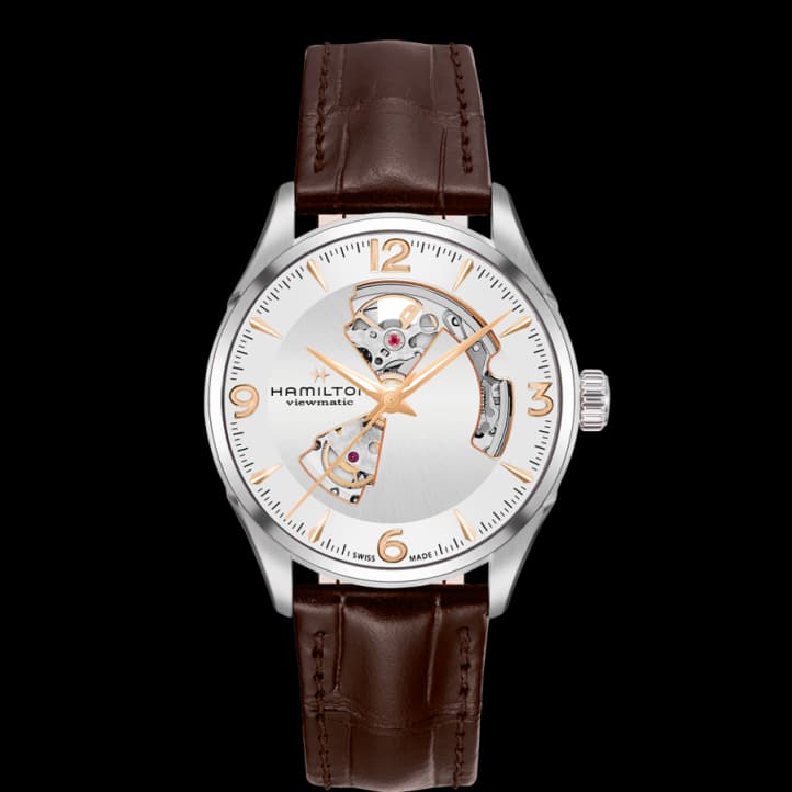 Hamilton Montre automatique Homme Jazzmaster Argenté
