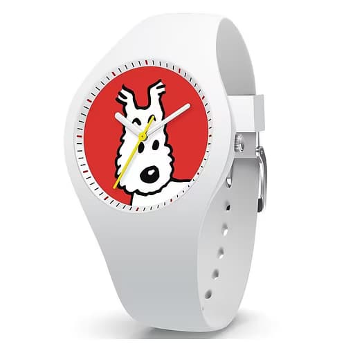 Ice Watch Montre TINTIN en Silicone Blanc Etanche