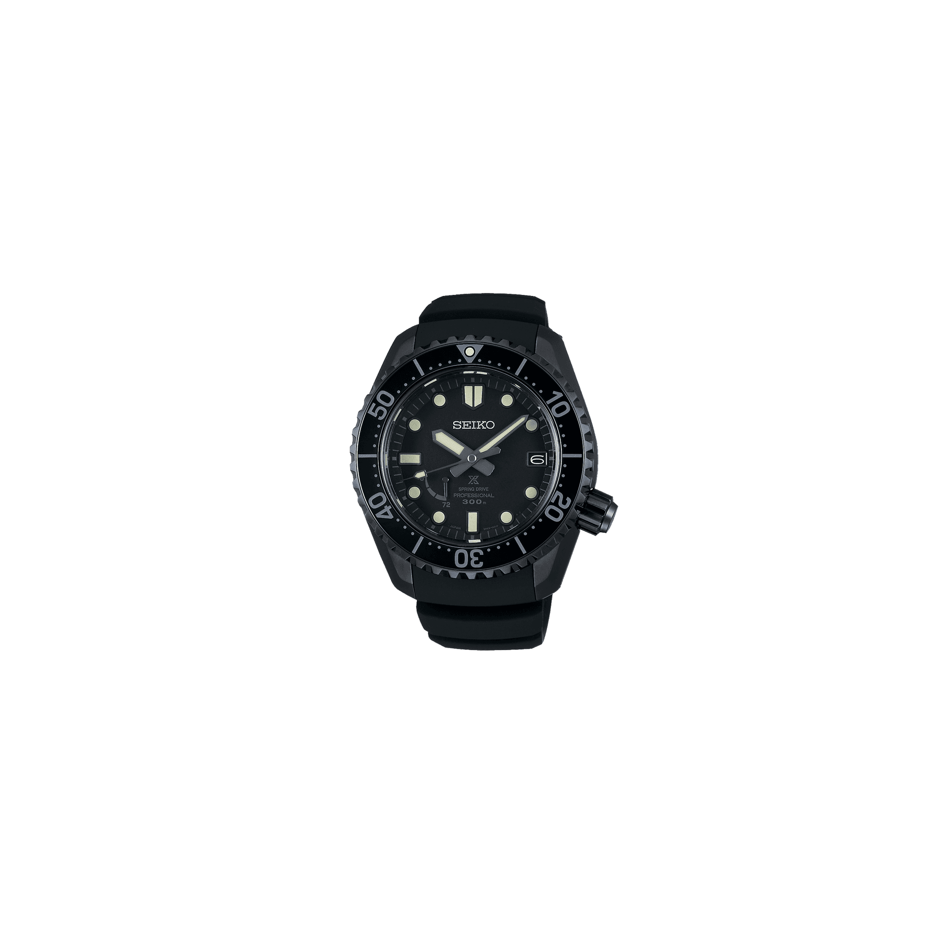 Seiko Prospex — cadran noir