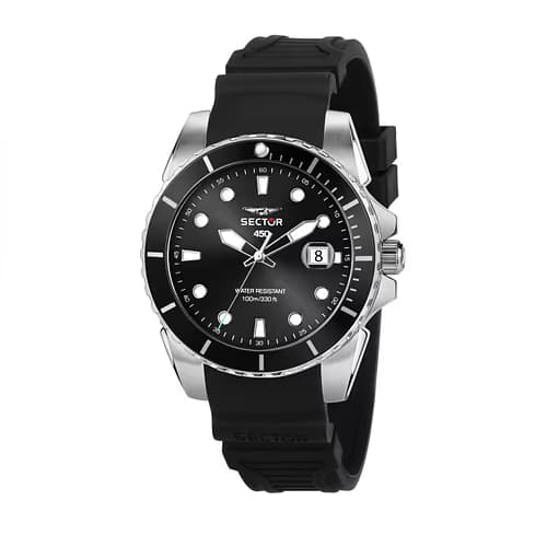 Sector Montre Analogique Femme Sector Silicone Noir R3251276002 - Cleor