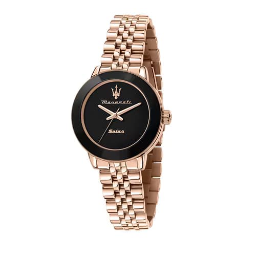 Maserati Montre Femme MASERATI SUCCESSO SOLAR en Métal Rose
