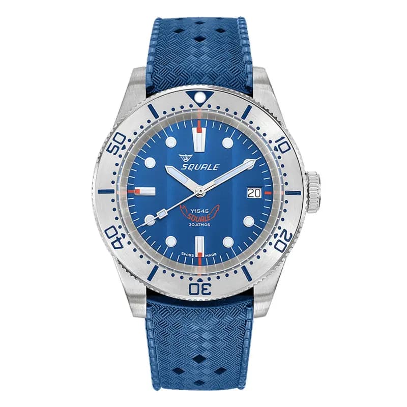 Squale Montre 1545 Steel Blue 1545SSBLC