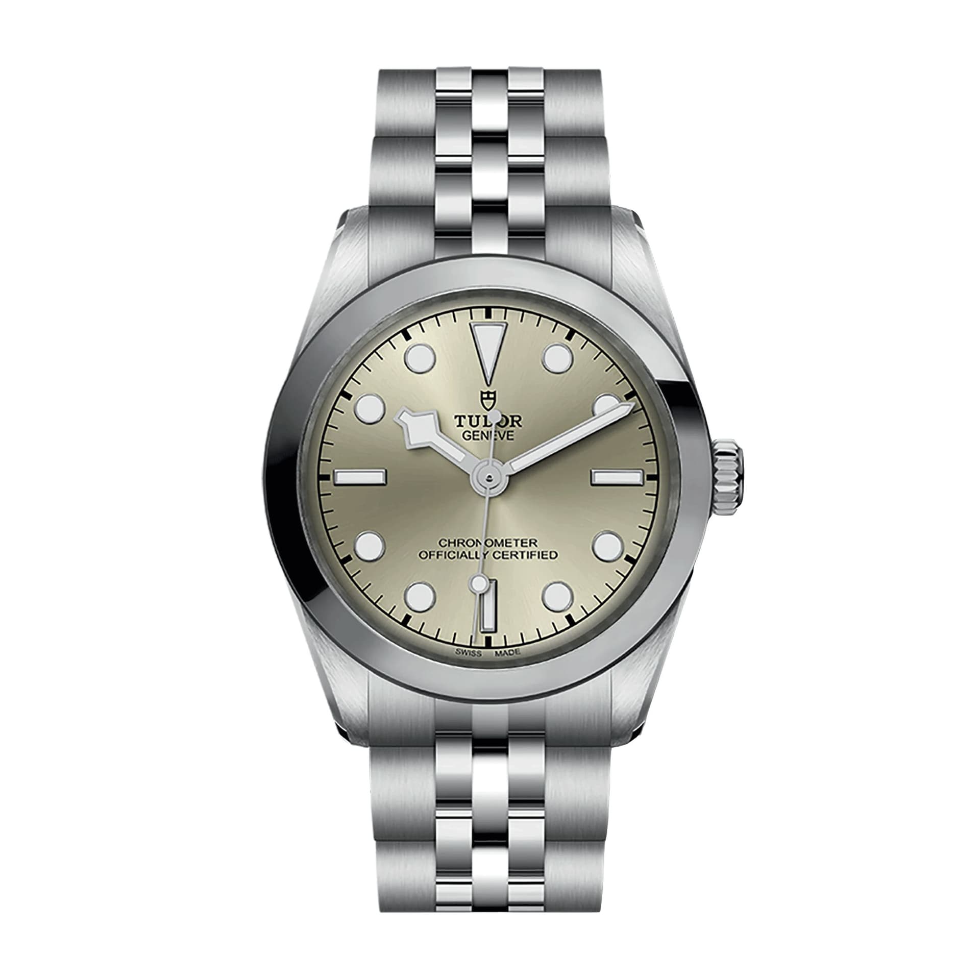 Tudor Black Bay One 31 — boîtier argenté