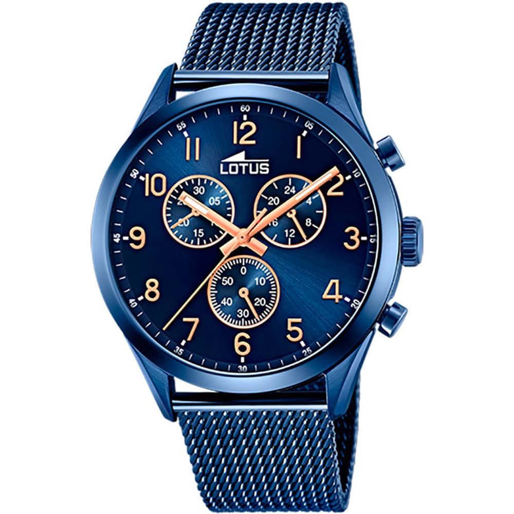 Lotus Montres Montre Lotus en Acier Bleu