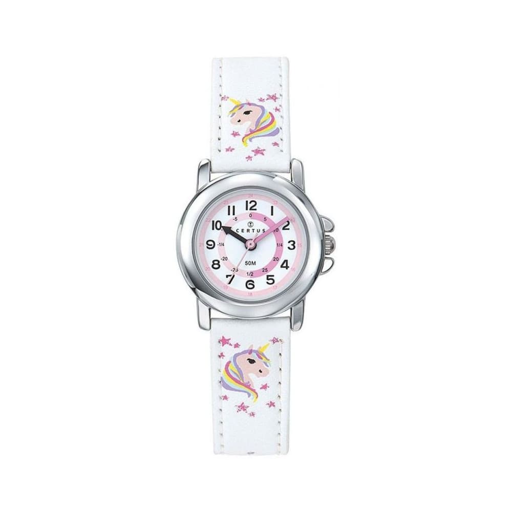 Certus Montre Certus en Cuir Blanc