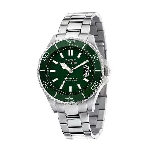 Sector Montre Homme SECTOR en Acier Cadran Verte Etanche