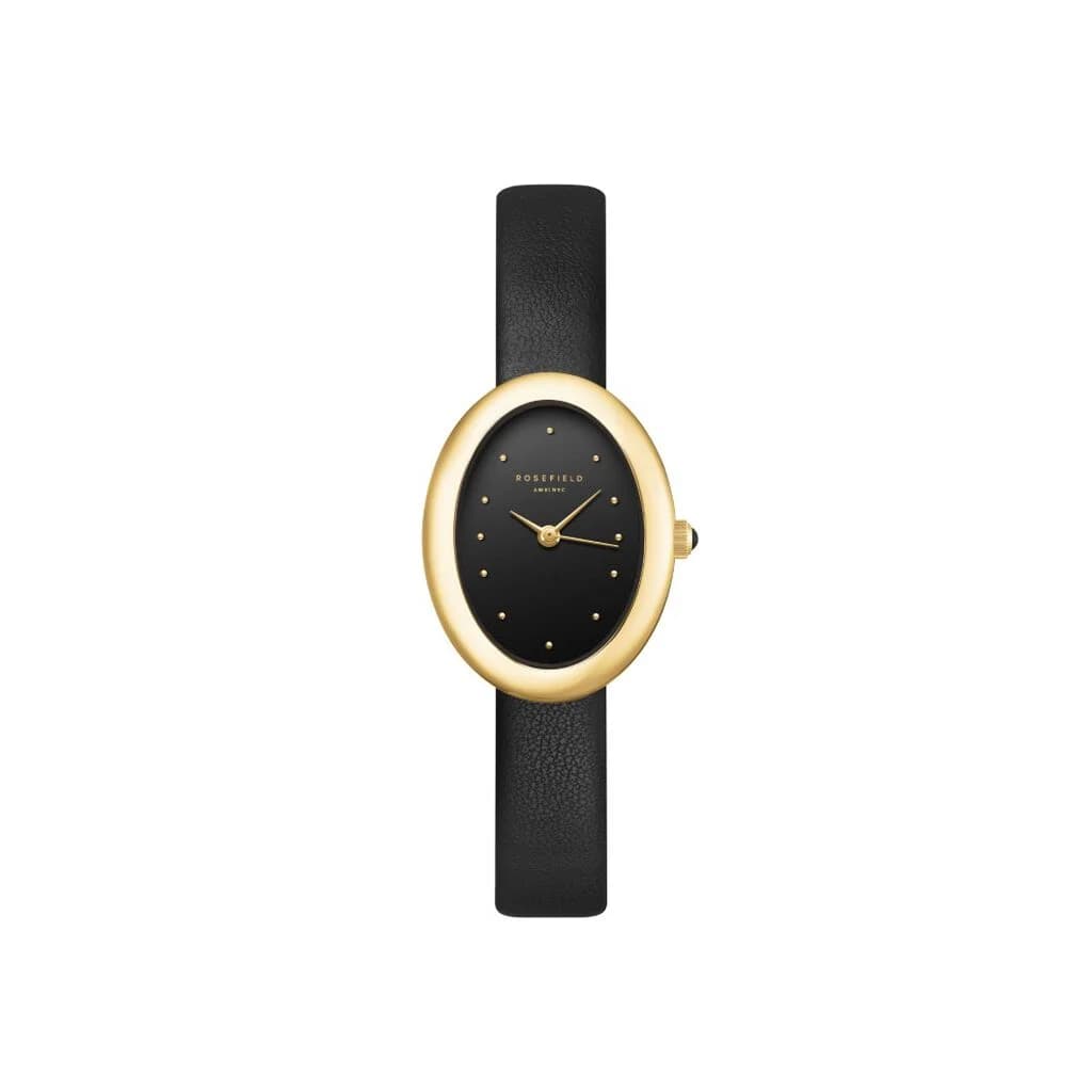 Rosefield Montre Rosefield Ovale Noir