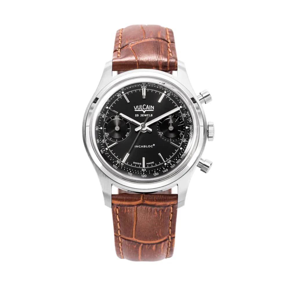 Vulcain Chronograph Noir - 38MM