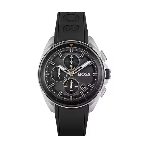 Hugo Boss Montre Homme BOSS BLACK ATHLEISURE en Silicone Noir