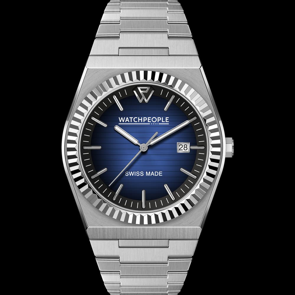 WatchPeople Montre quartz Homme WP1 Bleu