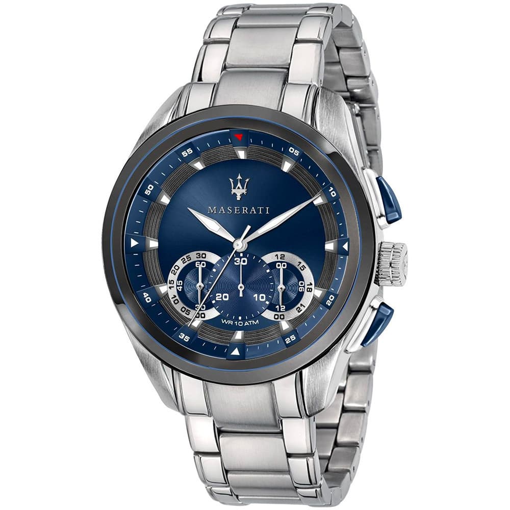 Maserati Montre Maserati en Acier Argenté