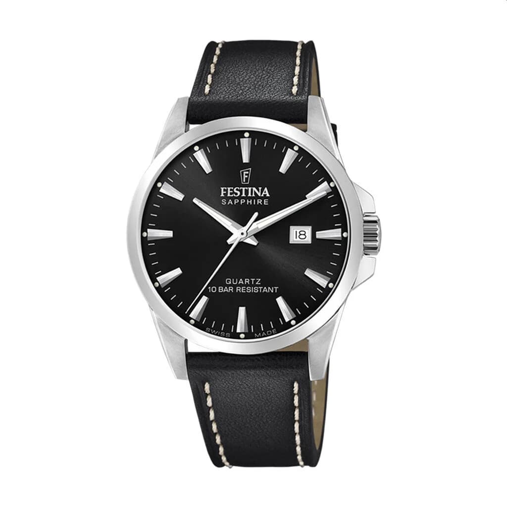 Festina Swiss Made Montre Festina Swiss Made 41 Noir