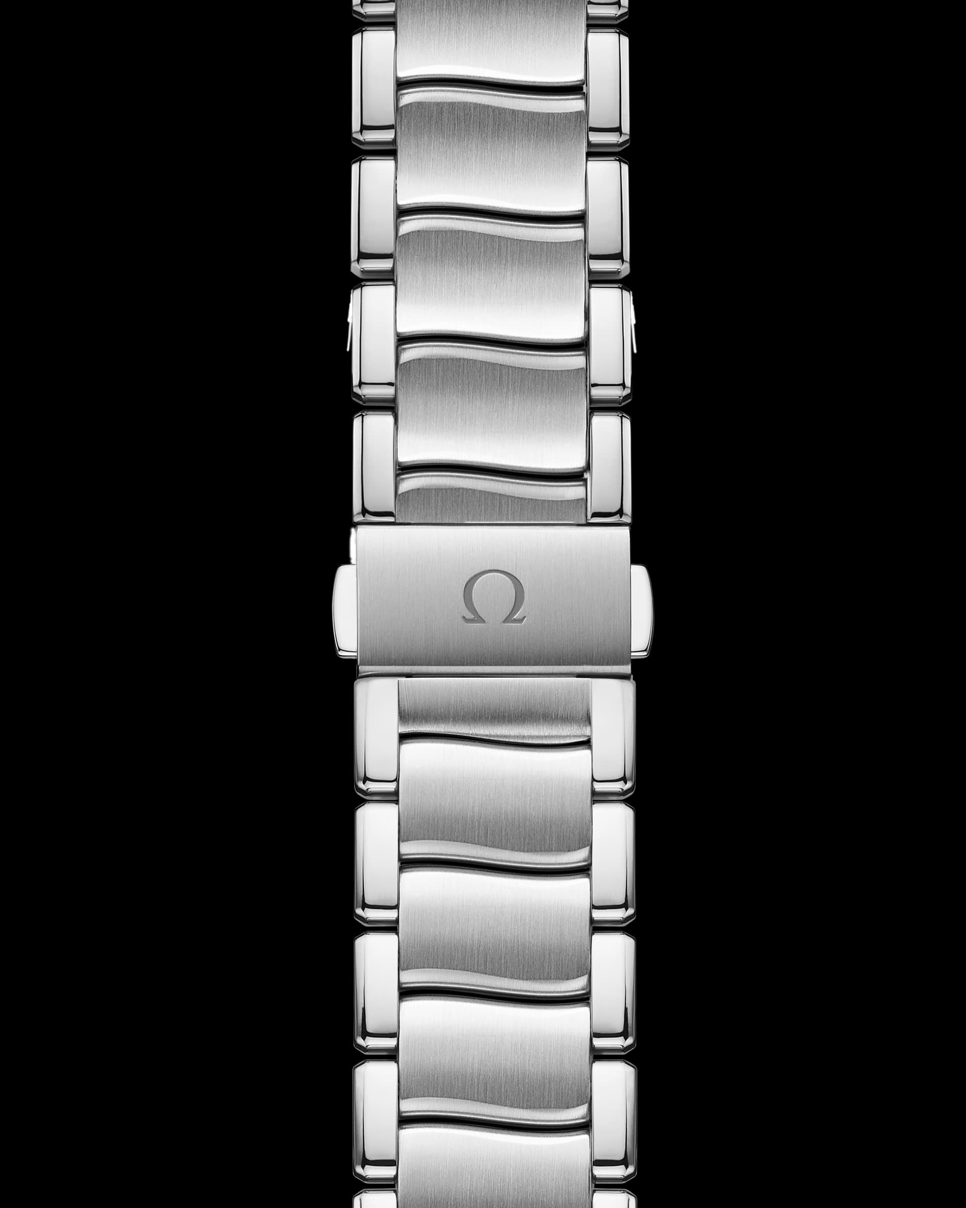 Omega De Ville 34 mm, acier sur acier