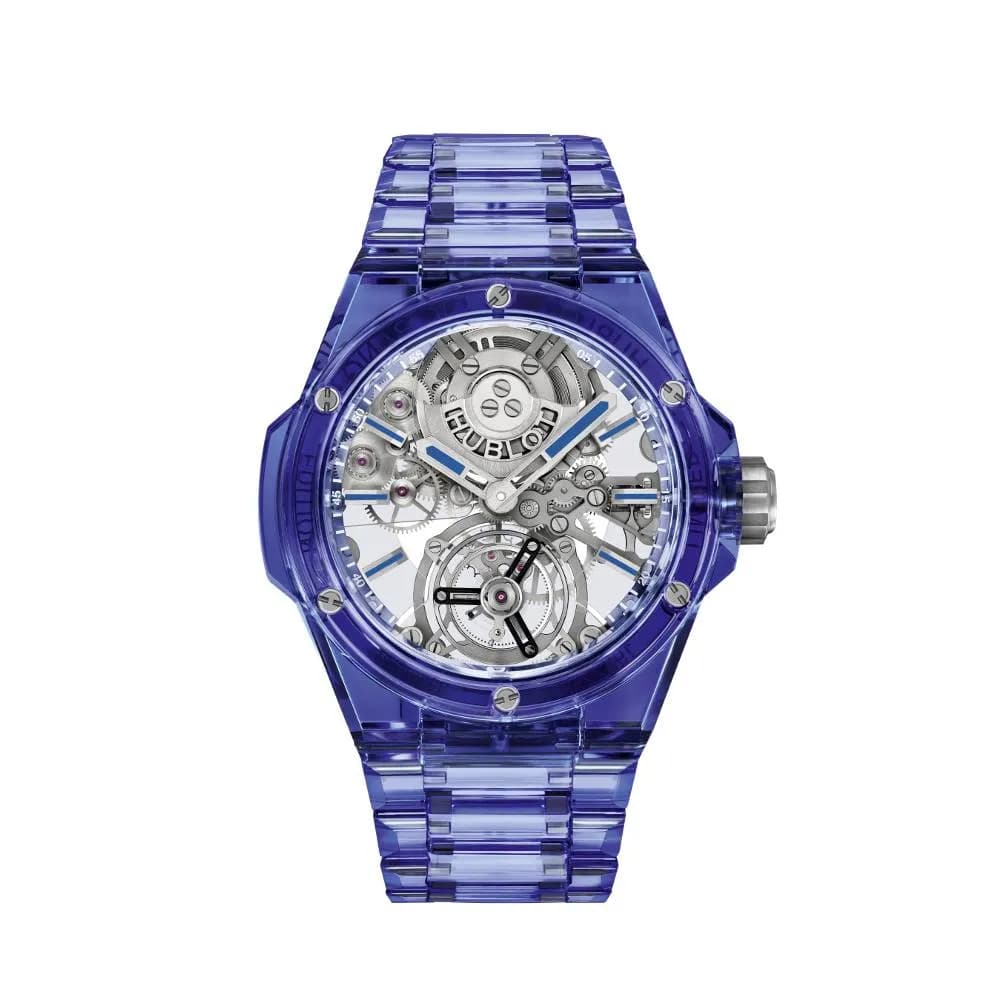 Hublot Integrated Tourbillon Full Blue Sapphire
