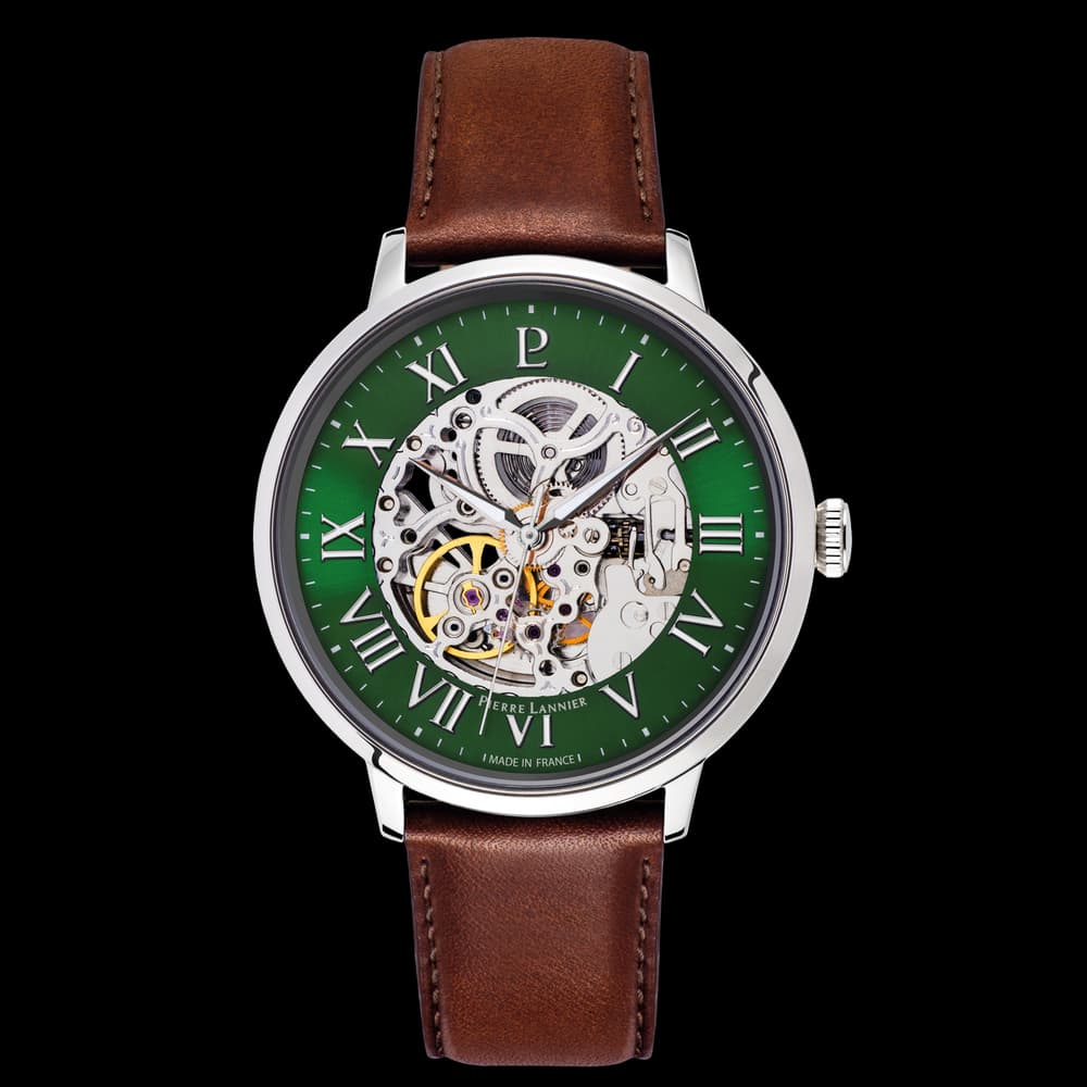 Pierre Lannier Montre automatique Homme Automatic Vert