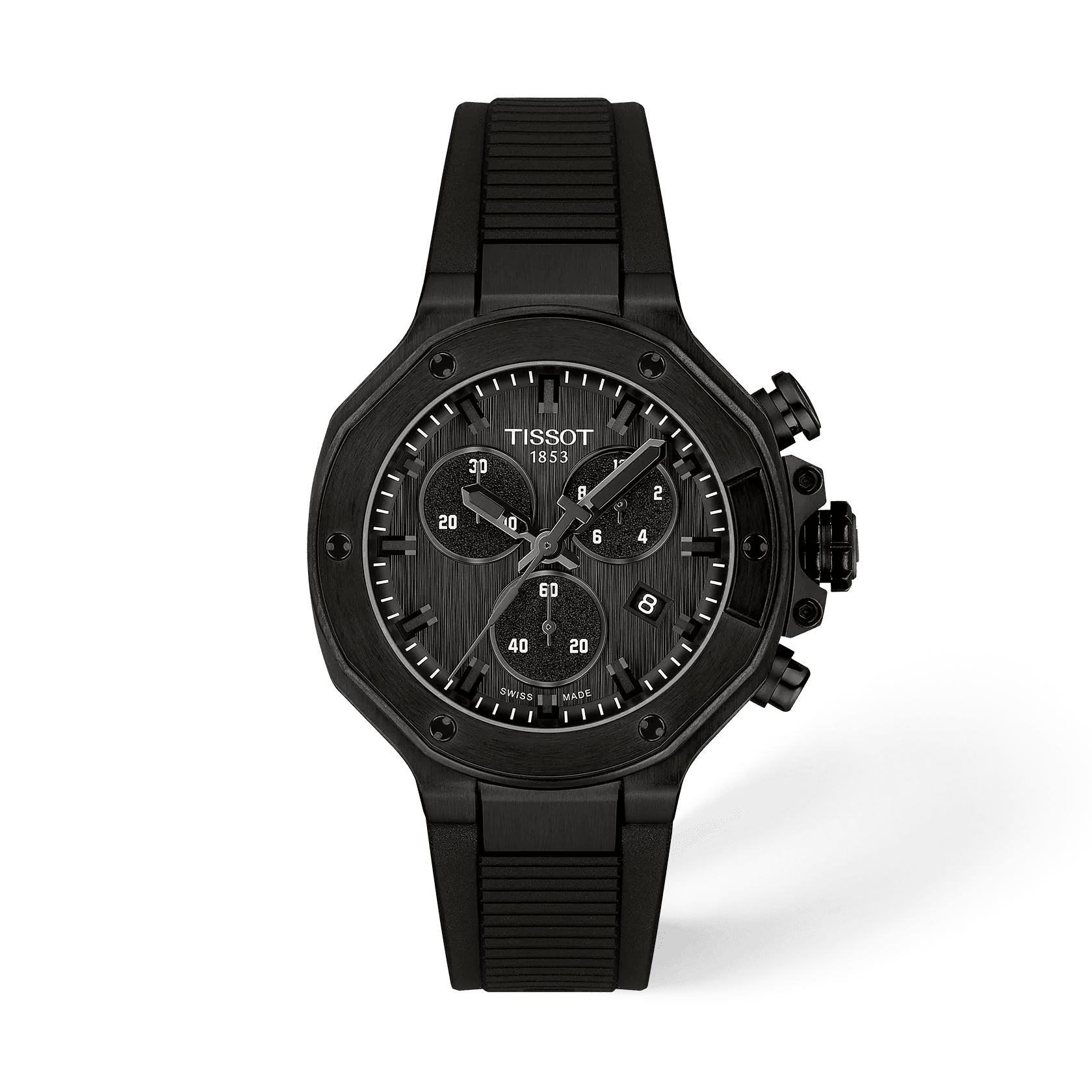 Tissot T-Race 38mm — cadran noir
