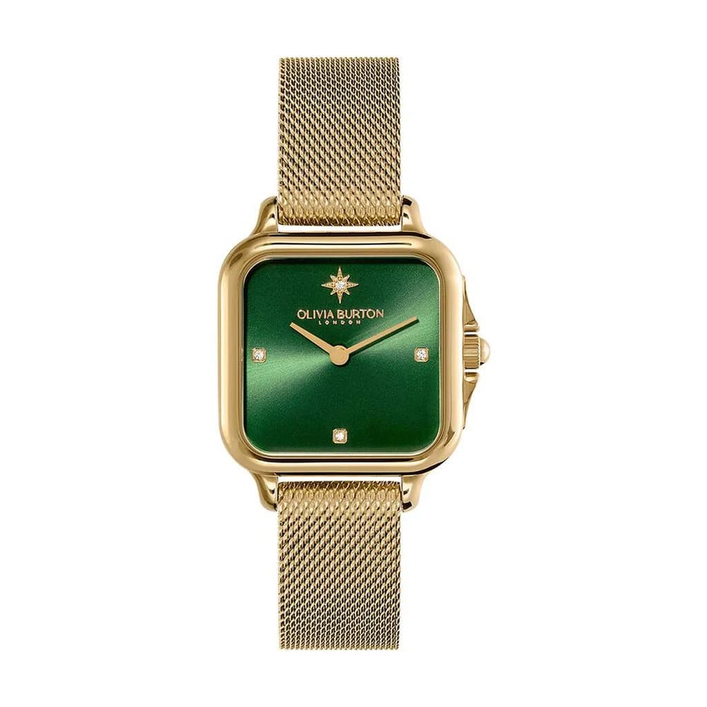 Olivia Burton Montre Olivia Burton Grosvenor Vert