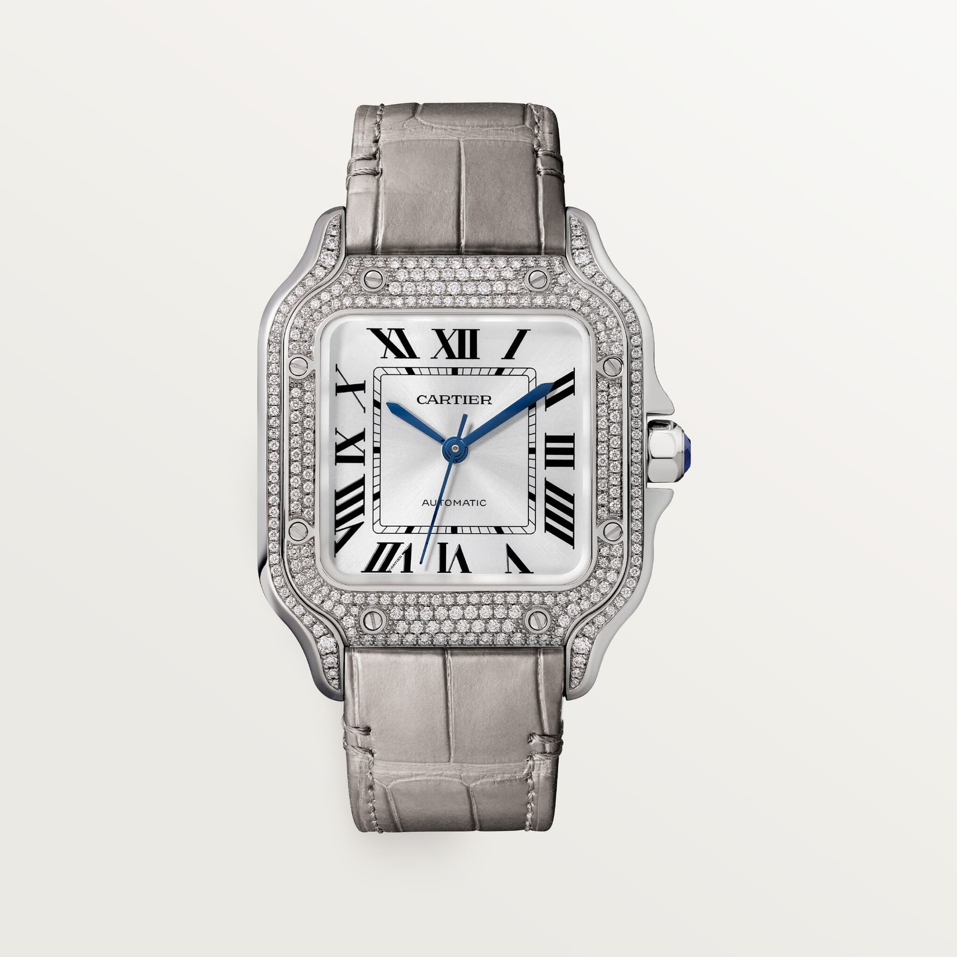 Cartier Santos — boîtier or gris 750/1000